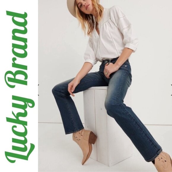 LUCKY BRAND Classic Rider Bootcut Mid Rise Jeans, Size 8 - Picture 14 of 14